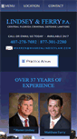 Mobile Screenshot of criminaldefenselawyersinorlando.com